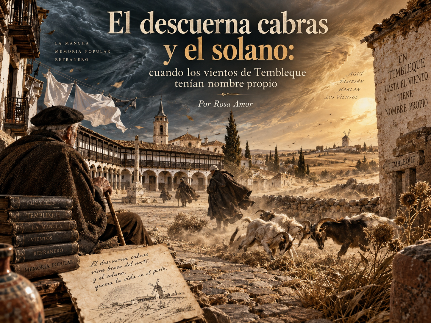 El descuerna cabras y el solano: cuando los vientos de Tembleque tenían nombre propio