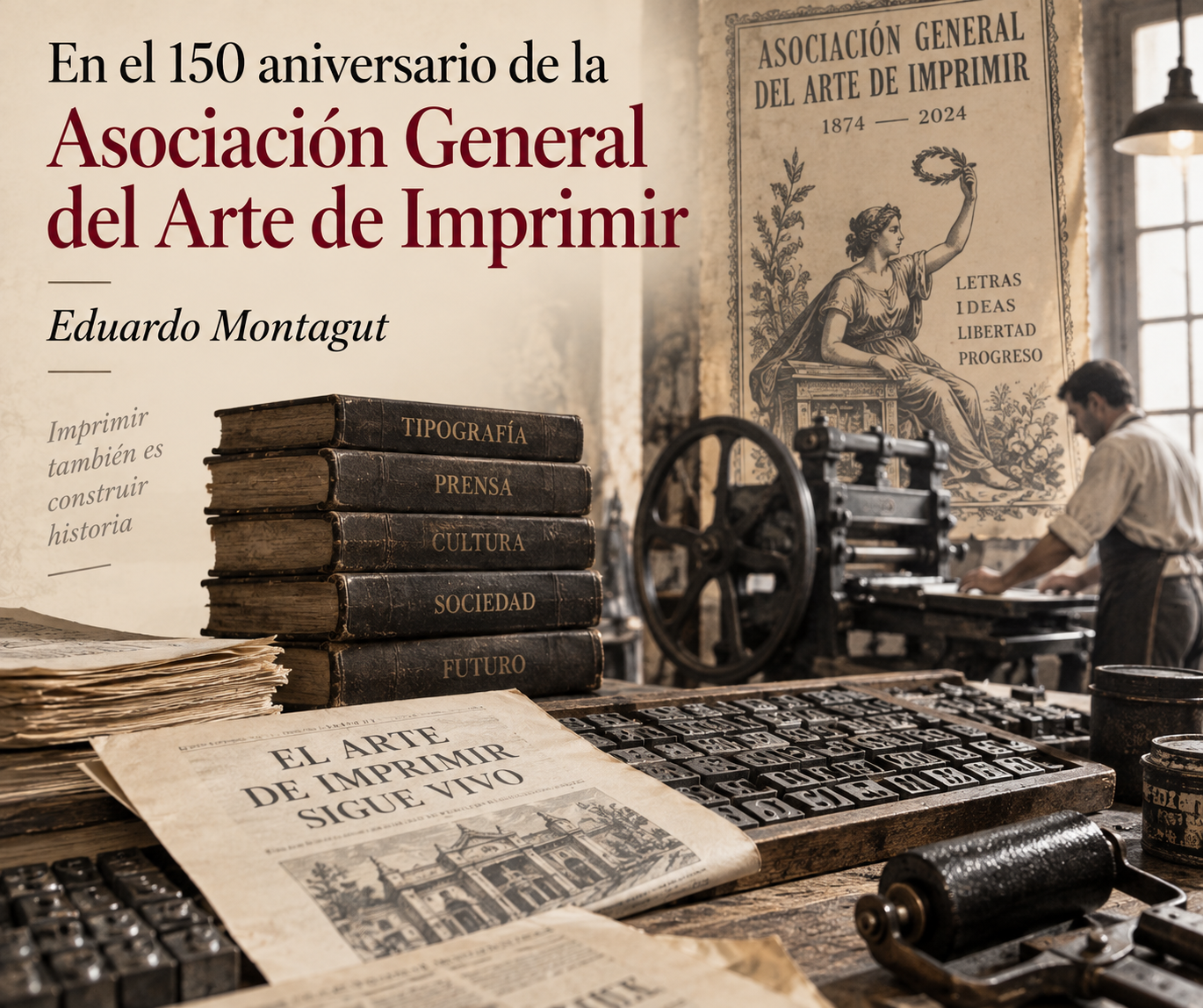 En el 150 aniversario de la Asociación General del Arte de Imprimir