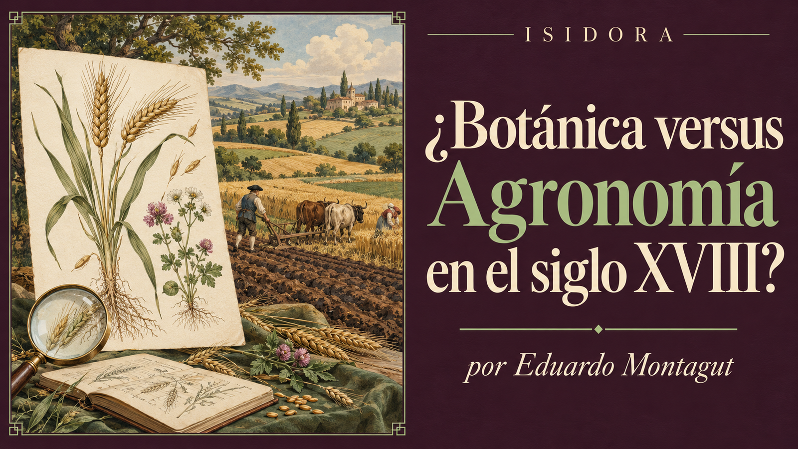 ¿Botánica versus Agronomía en el siglo XVIII?