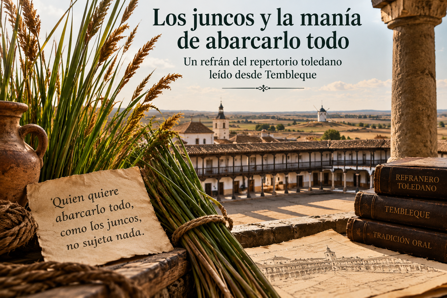 Los juncos y la manía de abarcarlo todo