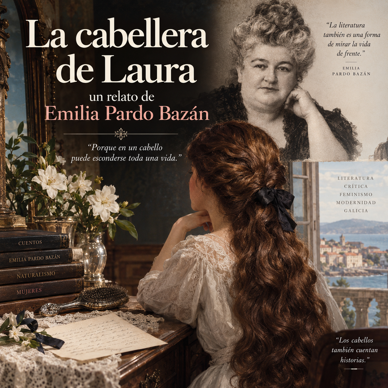 La cabellera de Laura, un relato de Emilia Pardo Bazán